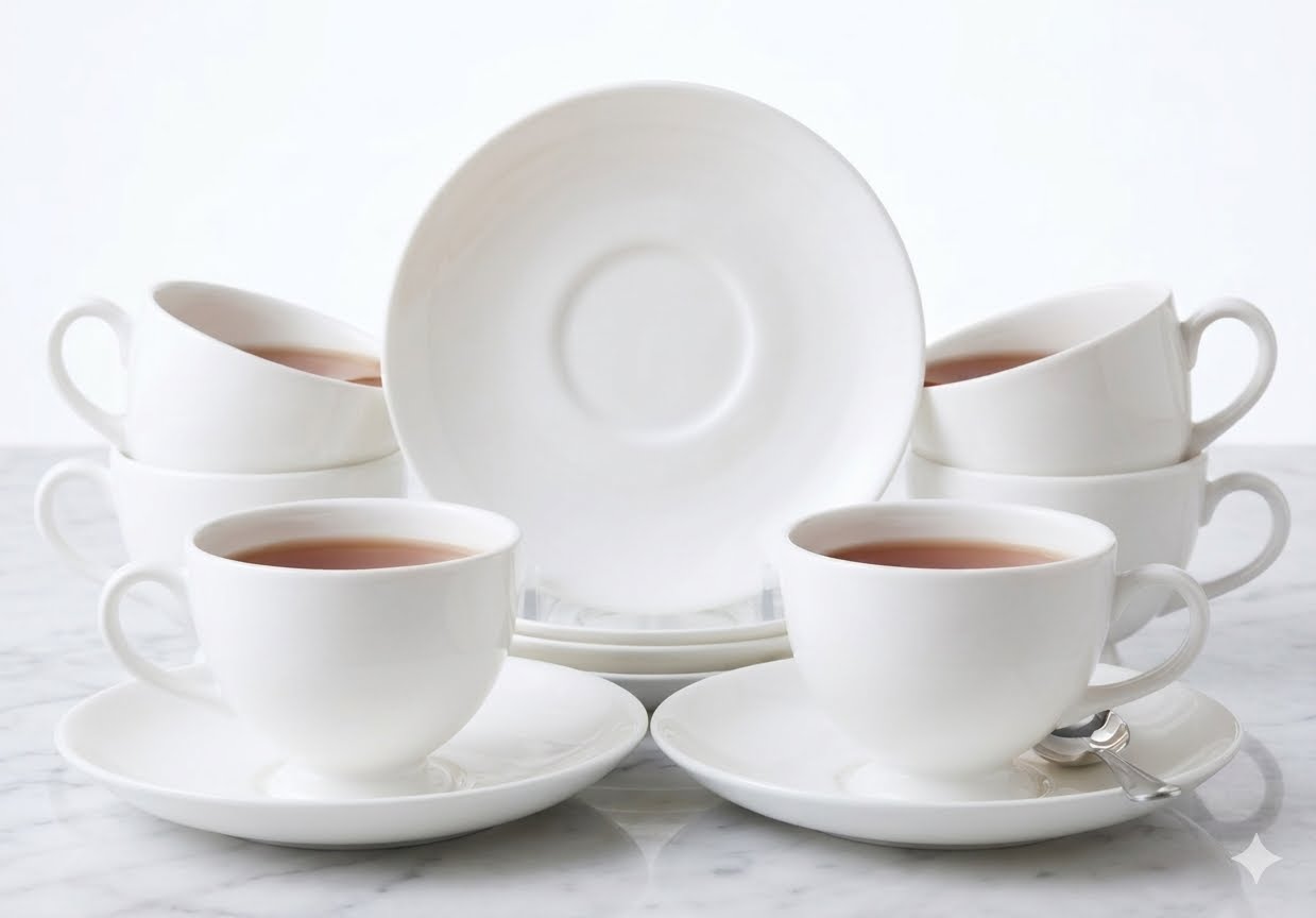 C3 - Tea Cups & Saucers