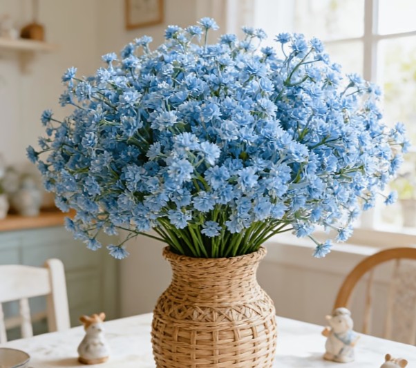 F2A - Blue Baby's Breath